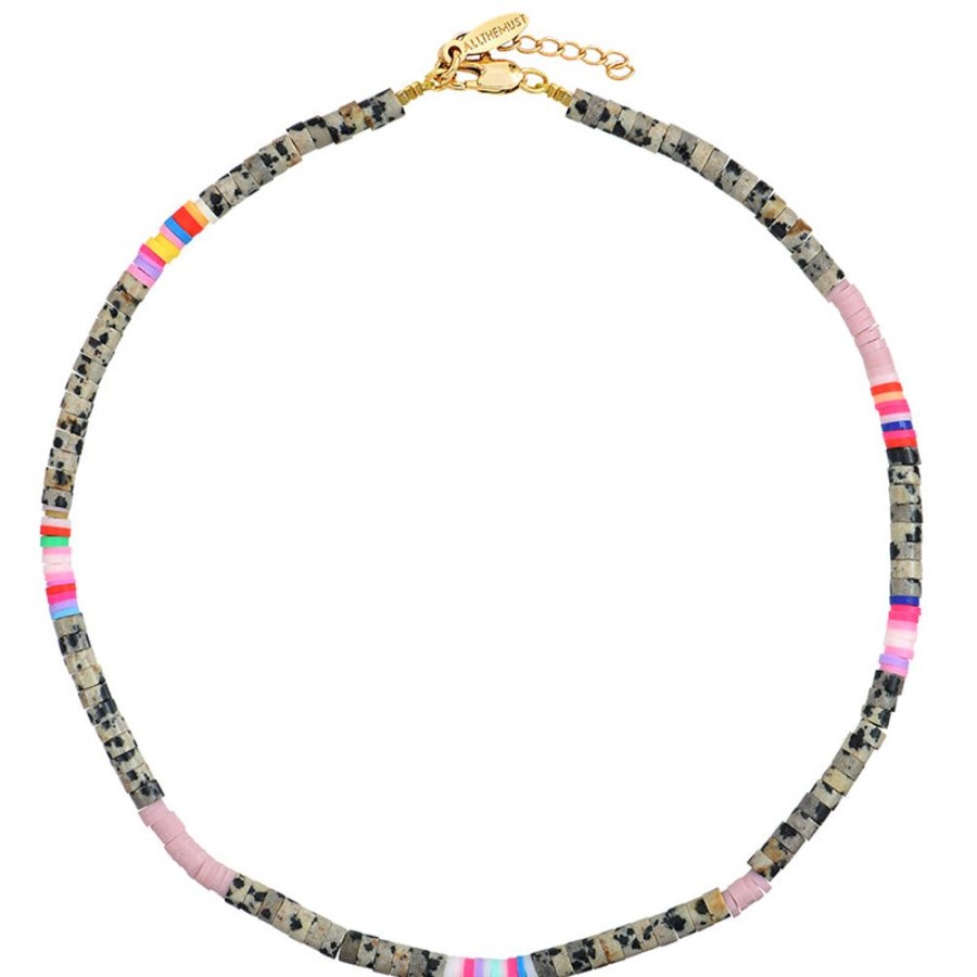 Bijoux ALLTHEMUST  | Collier Heishi Pierre Naturelle 5