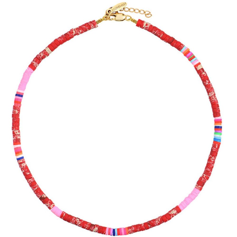 Bijoux ALLTHEMUST  | Collier Heishi Pierre Naturelle 7